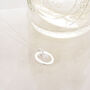 Halo Birthstone Necklace Moonstone June, thumbnail 6 of 6