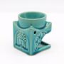 Turquoise Buddha Oil Burner, thumbnail 2 of 2