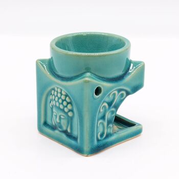 Turquoise Buddha Oil Burner, 2 of 2