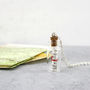 Personalised Map In A Bottle Pendant, thumbnail 2 of 8
