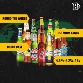 Round The World Lager Craft Beer Mixed Case With Twelve Beers, 2 of 6
