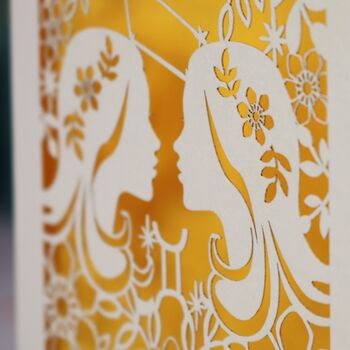 Personalised Gemini Birthday Card, 2 of 7