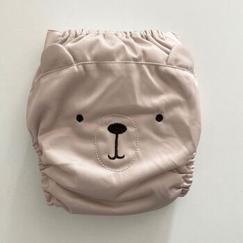 Bear Pocket Cloth Reusable Nappy, 2 of 3