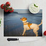 Personalised Glass Photo Chopping Board, thumbnail 3 of 5