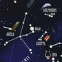 The Constellations Of The Northern Sky Fine Art Print, thumbnail 4 of 4