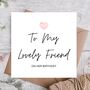 Friend Birthday Card, thumbnail 1 of 3