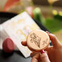 Personalised Birth Month Flower Compact Mirror, thumbnail 2 of 6