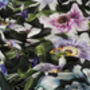 Silk Scarf Bohemian Floral Winter Scarf 130 X130cm, thumbnail 3 of 5