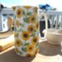 Large Jug In Sunflower Design, thumbnail 3 of 9