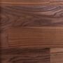 Causey Stripe Walnut Dining Table With Spider Legs, thumbnail 6 of 6