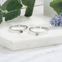 Personalised Secret Message Birthstone Ring, thumbnail 3 of 9