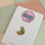 Croissant Glitter Charm Necklace / Bakery Lover Gift / Coffee Shop Lover Gift / French Café Jewellery, thumbnail 3 of 9