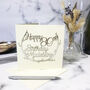 Personalised 80th Paper Cut Birthday Card, thumbnail 1 of 6