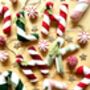 Hanging Felt Christmas Candy Cane Letter, thumbnail 1 of 8