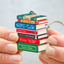 Personalised Books Keyring For Dad, thumbnail 1 of 6