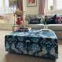 Coffee Table Footstool With Storage In Caspian, thumbnail 1 of 3