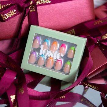 Loste Reusable Press On Nails Gift Set, Perfect Stocking Filler: Friend Zone, 5 of 6