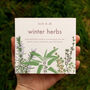 Winter Herbs Seed Kit With Sage, Rosemary And Thyme, thumbnail 1 of 9