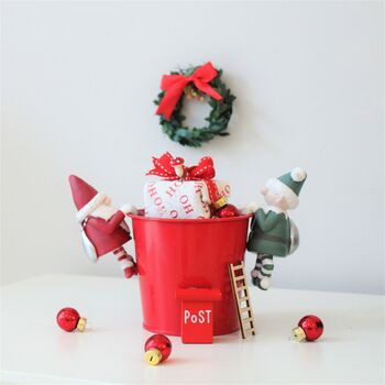 'Elf On The Shelf' Festive Pot Hanger, 5 of 7
