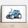 Tractor Personalised Portrait, thumbnail 2 of 7
