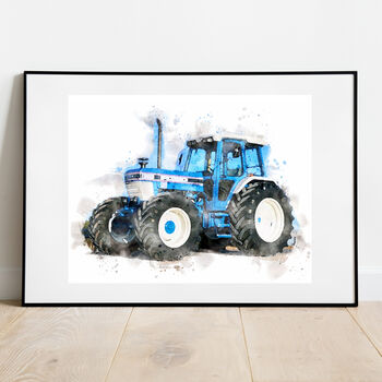 Tractor Personalised Portrait, 2 of 7