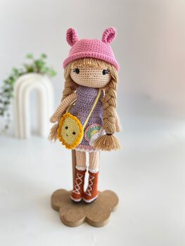 Crochet Doll With Summer Outfit For Kids, 12 of 12