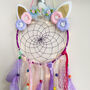 Pink And Purple LED Fairy Lights Unicorn Dream Catcher, thumbnail 5 of 11