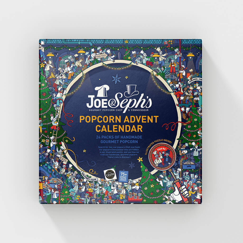 Find Joe And Seph's Advent Calendar 24 Window By Joe & Seph's Popcorn