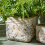 Vintage Floral Plant Pots, thumbnail 2 of 5