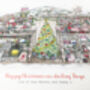 Personalised Children's Christmas Santa Workshop Print, thumbnail 4 of 11