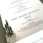 Woodland Wedding Invitations Sample Forest Ferns, thumbnail 5 of 10