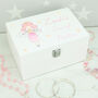 Personalised Fairy Children's Jewellery Box, thumbnail 1 of 3