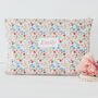 Oilcloth Wipe Clean Personalised Make Up Bag, thumbnail 1 of 9