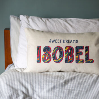 Personalised Zebra Pattern Rectangular Cushion, 2 of 8