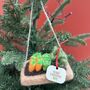 Personalised Vegetable Patch Christmas Decoration For Gardener, thumbnail 1 of 3
