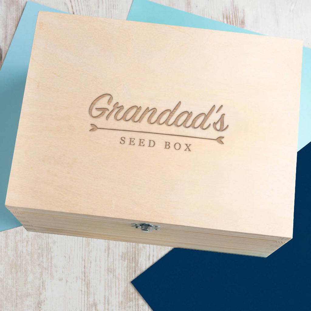 Personalised Seed Box For Grandparents, 1 of 5