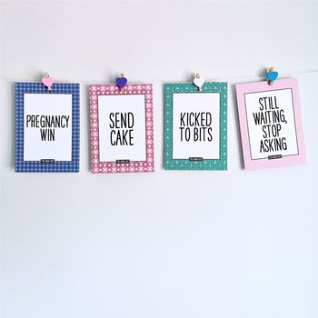Pregnancy Milestone Cards, 5 of 8