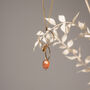 Astralis 14k Gold Filled Sunstone Necklace, thumbnail 5 of 6