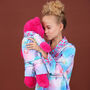 Dreamy Girls Mermaid Pyjama Set With Matching Teddy Bear, thumbnail 1 of 6