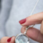 Personalised Moonstone June Birthstone Necklace, thumbnail 4 of 9