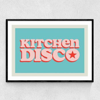 Kitchen Disco A3 Print, 2 of 4