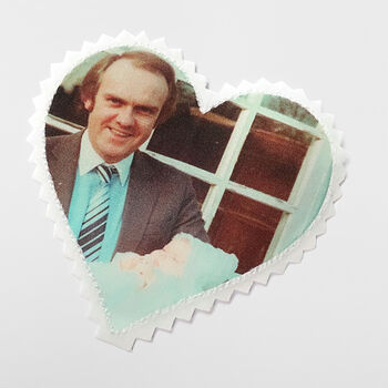 Personalised Photo Wedding Tie Patch, 8 of 8