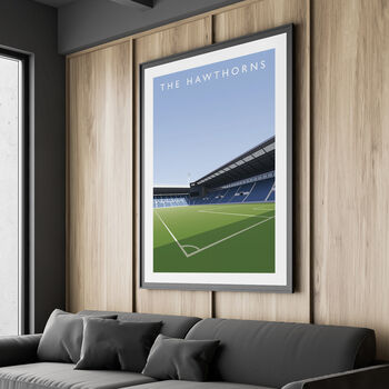 West Brom The Hawthorns East Stand Poster, 3 of 8