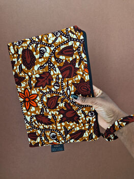 Large African Print Zip Pouch | Kwesi Print, 3 of 6