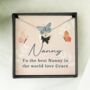 Personalised Butterfly Necklace And Box, thumbnail 3 of 3