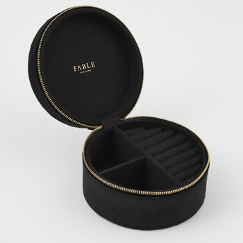 Sleepy Fox Round Jewellery Box, 4 of 7