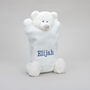 Personalised Embroidery Bear Hot Water Cover. Boxed, thumbnail 6 of 9