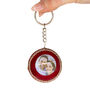 Personalised Leather Cricket Ball Keyring – Custom Photo Gift, thumbnail 1 of 3