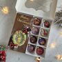 Chocolate Reindeer, Christmas Wreath Personalised Gift, thumbnail 9 of 9