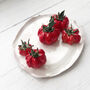 Gifts For Foodies: Ceramic Tomatoes Centrepiece, thumbnail 2 of 5